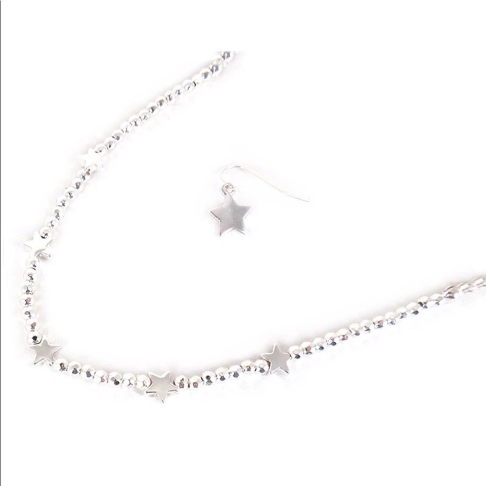 SOLD Silver Star Choker🇺🇸